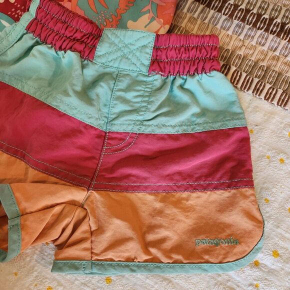 PATAGONIA Capilene BaselayerDaily Rashguard & Shorts Set 12-18months Infant Girl - Picture 2 of 4